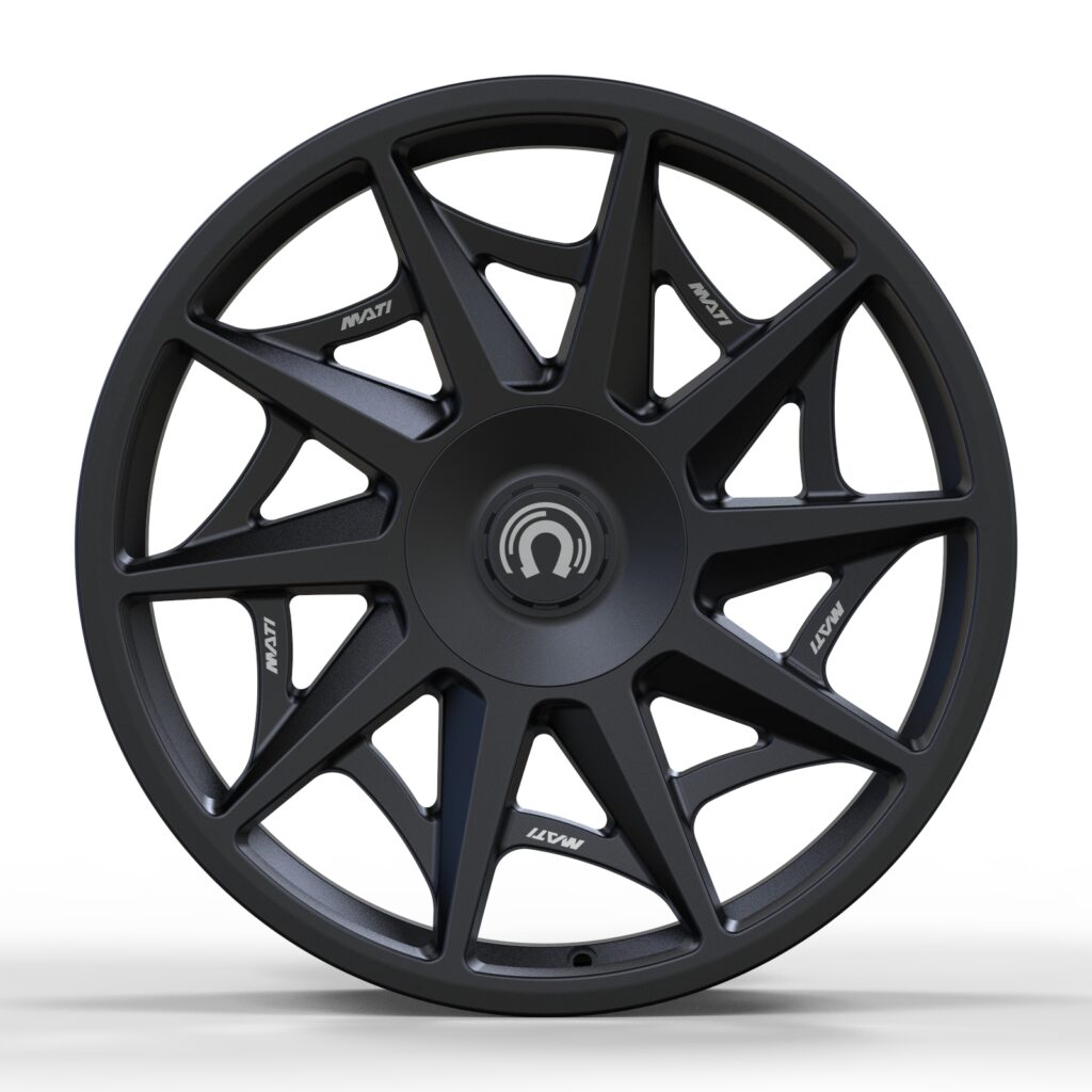 Center Disc of a Carbon Fiber Car Wheel 11