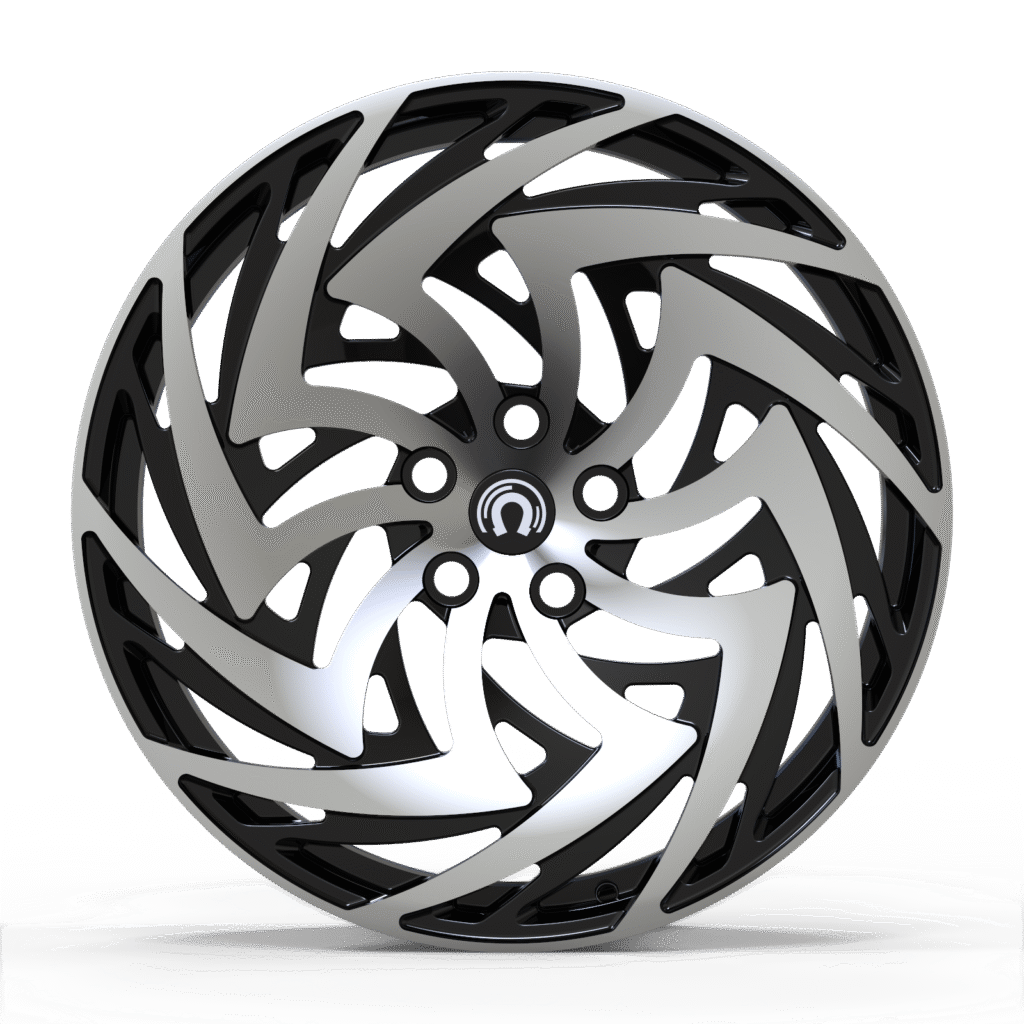 Center Disc of a Carbon Fiber Car Wheel 7