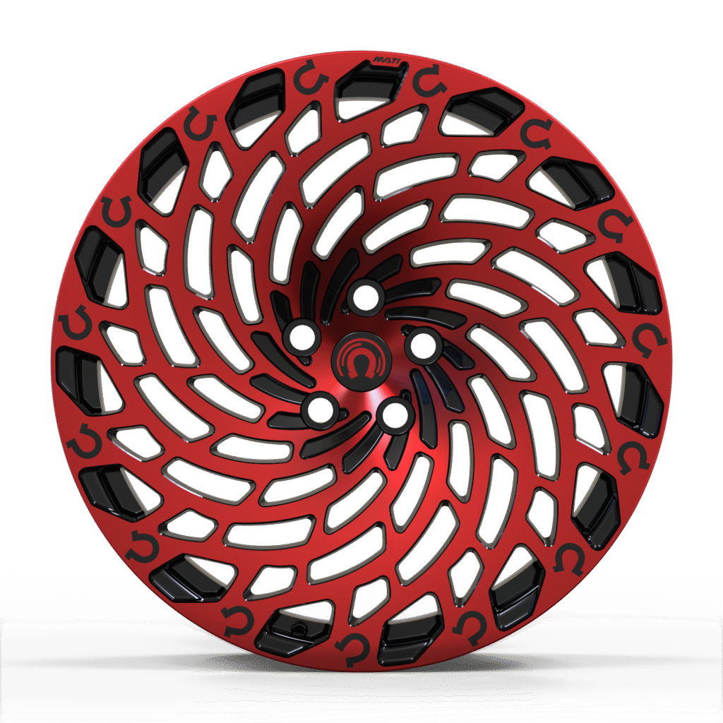 Center Disc of a Carbon Fiber Car Wheel 3